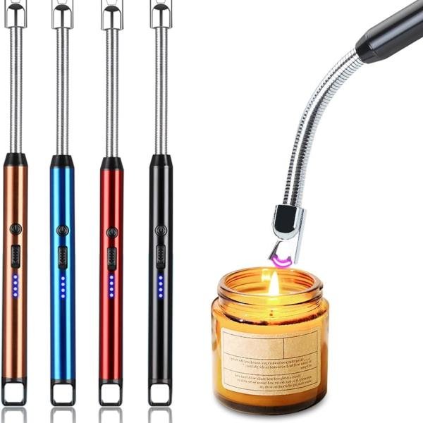 Kitchen Lighter USB Rechargeable Plasma Arc Electric with Flexible Neck