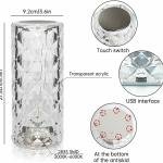 Crystal Rose Diamond Lamp