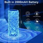 Crystal Rose Diamond Lamp