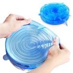 Silicon Lids Covers Flexible & Stretchable Lids Cover for Bowls (Set of 6)