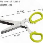 5 Blade Multipurpose Kitchen Scissor