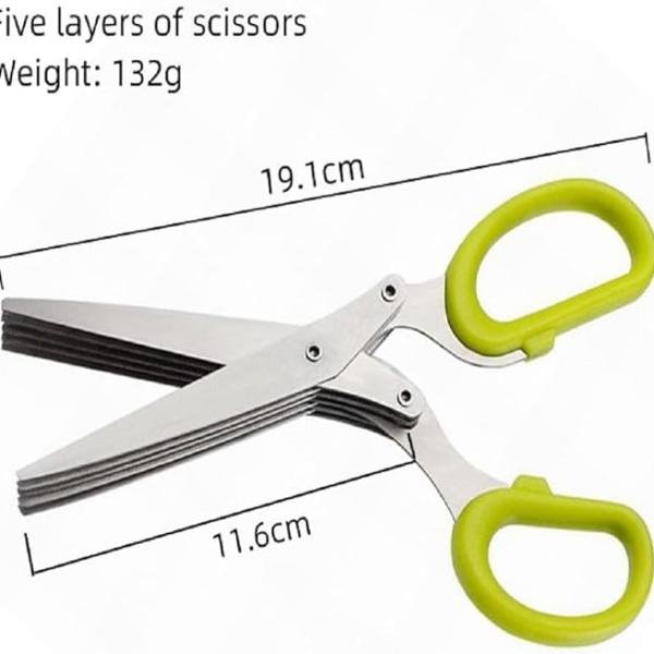 5 Blade Multipurpose Kitchen Scissor