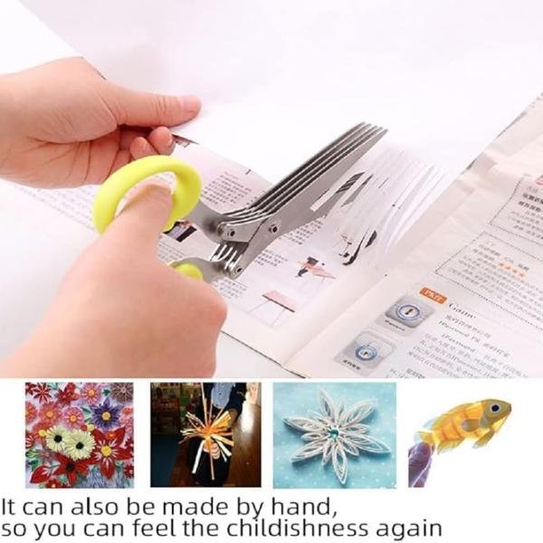 5 Blade Multipurpose Kitchen Scissor