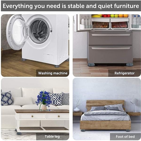 Washing Machine Anti-Vibration Pad (Pack of 4)