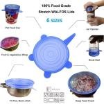 Silicon Lids Covers Flexible & Stretchable Lids Cover for Bowls (Set of 6)
