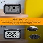 Digital Black Alarm Clock