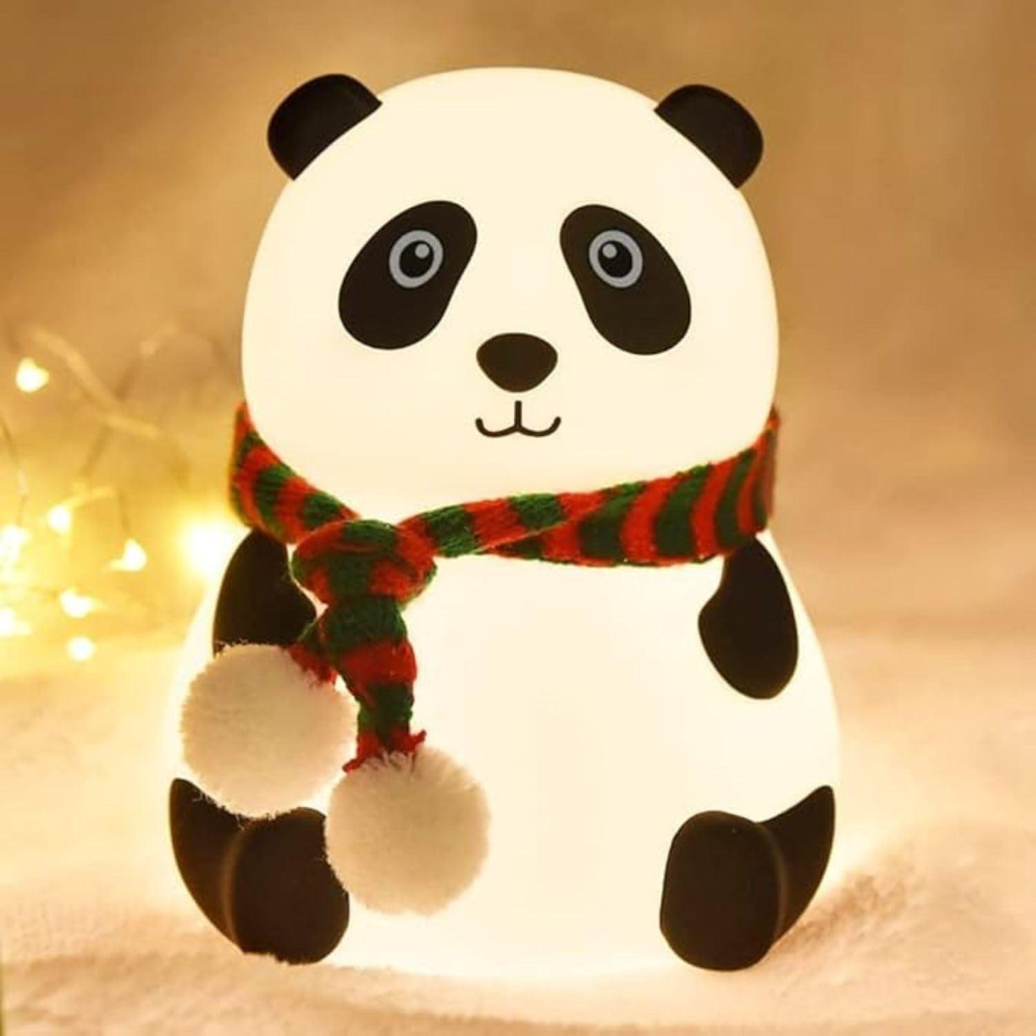 Cute Panda Night Lamp (7 colors)